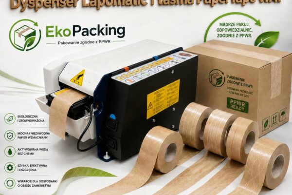 PPWR EkoPacking Dyspenser + PaperTape WAT
