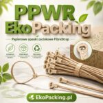 PPWR EkoPacking Papierowe opaski zaciskowe FibreStrap 1